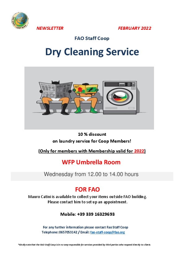 Fao Staff Coop Homepage Fao Staff Coop